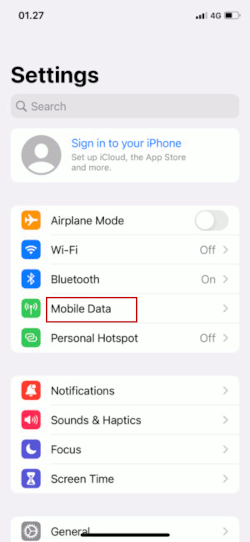 IMPOSTAZIONI APN DIGI Mobil su Apple iPhone 13 mini