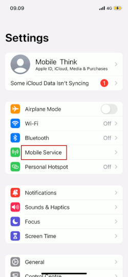 IMPOSTAZIONI APN PosteMobile su Apple iPhone 15 Pro